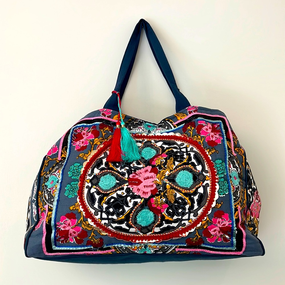 Debbie Katz Boho Bag Light Denim